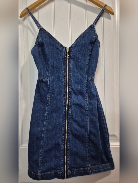 Dresses & Skirts - Womens Dynamite Blue Denim Dress Size XS